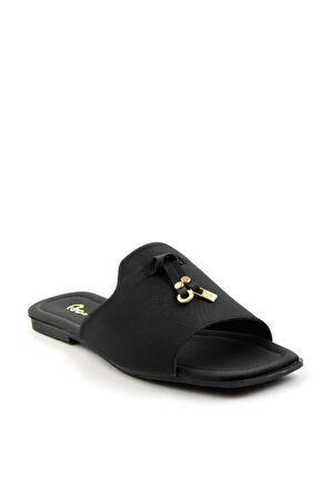 Siyah  Kadın Terlik K04101000704