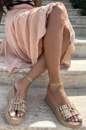 Bambi Bej  Kadın Terlik K04101000109