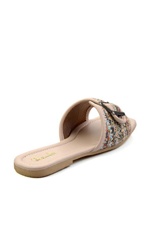 Çok Renkli  Kadın Terlik K04101000809