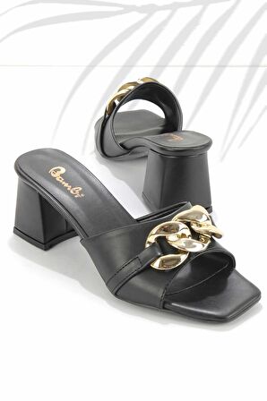 Bambi Siyah  Kadın Terlik K04124001109