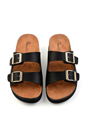 Siyah  Kadın Terlik K04133111109