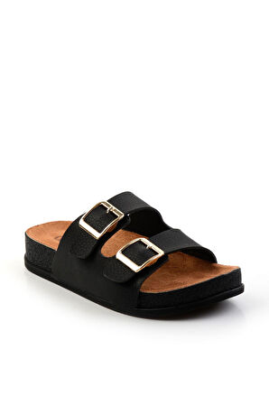 Siyah  Kadın Terlik K04133111109