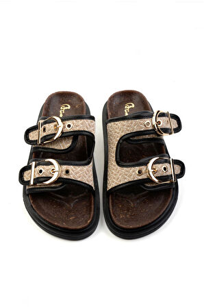 Siyah  Kadın Terlik K04140222009