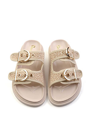 Bej  Kadın Terlik K04140222009