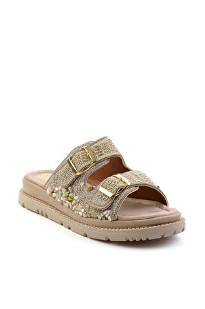 Bej  Kadın Terlik K04156069087