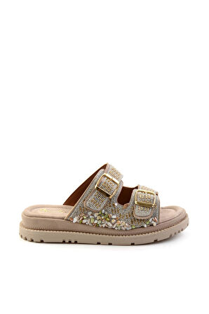 Bej  Kadın Terlik K04156069087