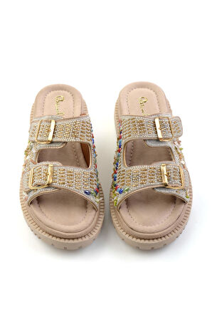 Bej  Kadın Terlik K04156069087