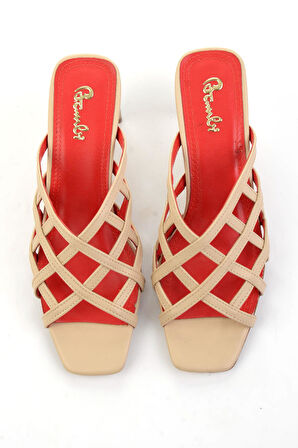 Bej  Kadın Terlik K04188206909