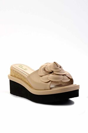 Bej  Kadın Terlik K04188207009