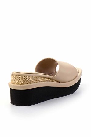 Bej  Kadın Terlik K04188333309