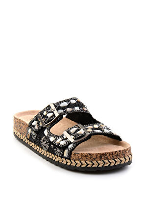 Siyah  Kadın Terlik K04185018387