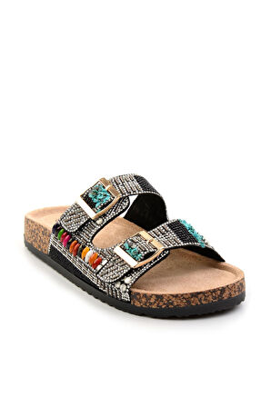 Siyah  Kadın Terlik K04185102287