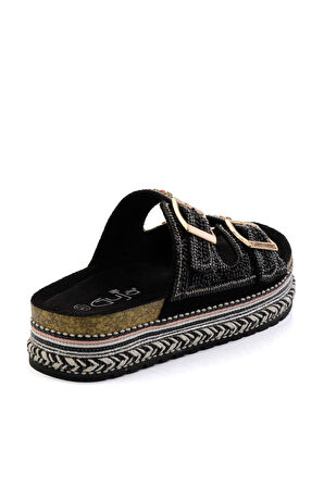 Siyah  Kadın Terlik K04185103187