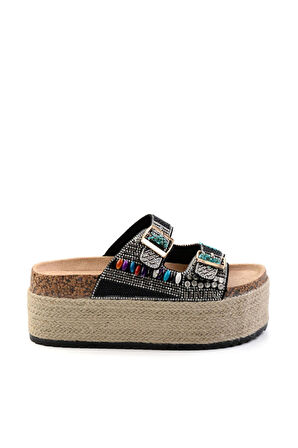 Siyah  Kadın Terlik K04185105387