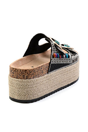 Siyah  Kadın Terlik K04185105387