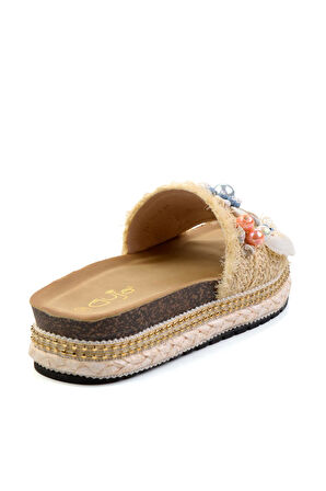 Bej  Kadın Terlik K04185017028