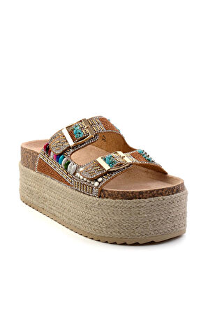 Camel  Kadın Terlik K04185105387
