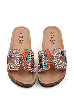 Turuncu  Kadın Terlik K04185102687