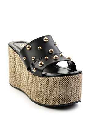 Siyah  Kadın Terlik K04209223009