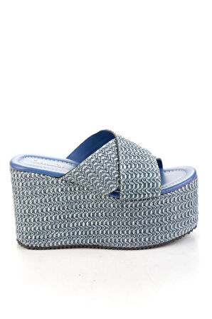 Kot Mavi  Kadın Terlik K04209222028