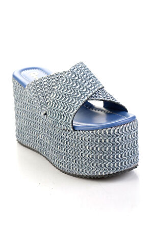 Kot Mavi  Kadın Terlik K04209222028