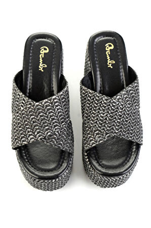 Siyah  Kadın Terlik K04209222028