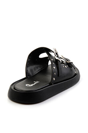 Siyah  Kadın Terlik K04217241509