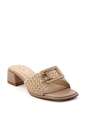 Bej  Kadın Terlik K04231449609