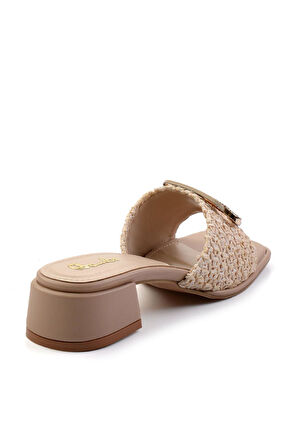 Bej  Kadın Terlik K04231449609