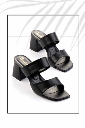 Siyah  Kadın Terlik K04233191909