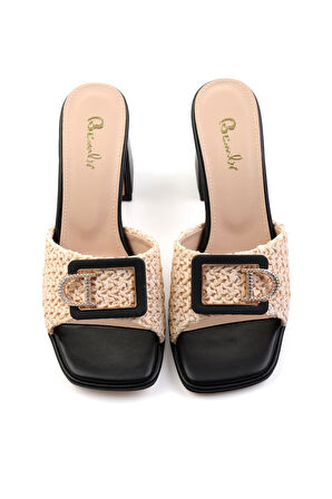 Siyah  Kadın Terlik K04231448809