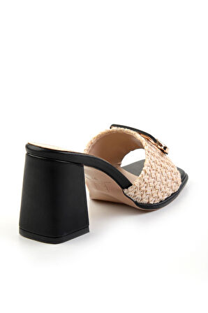 Siyah  Kadın Terlik K04231448809