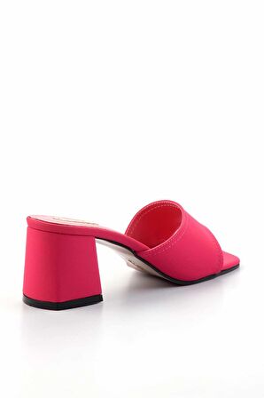 Fuşya Kumaş  Kadın Terlik K04233008004