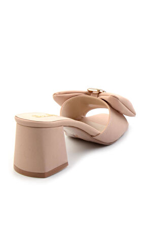 Nude Kumaş  Kadın Terlik K04233002604