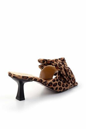 Leopar Kumaş  Kadın Terlik K04233005004