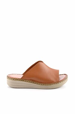 Bambi Taba Hakiki Deri Kadın Terlik K04281204003