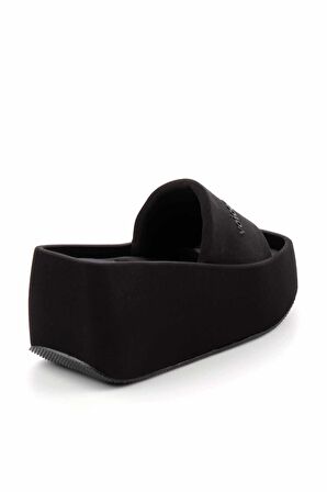 Bambi Siyah Kumas  Kadın Terlik K04321038204