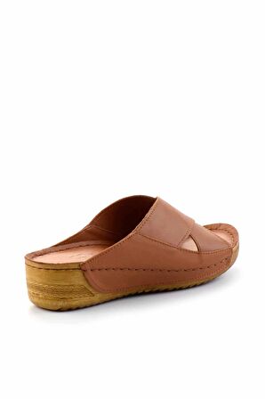 Taba Hakiki Deri Kadın Terlik K04331031203