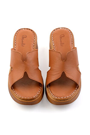 Taba Leather Kadın Terlik K04331126003