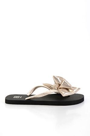 Dore Siyah  Kadın Terlik K04376115059