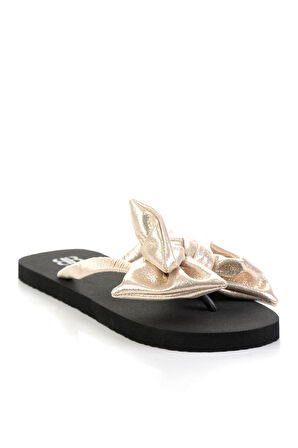 Dore Siyah  Kadın Terlik K04376115059