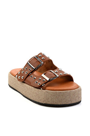 Taba Leather Kadın Terlik K04423050003
