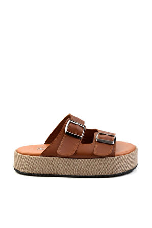Taba Leather Kadın Terlik K04423050103