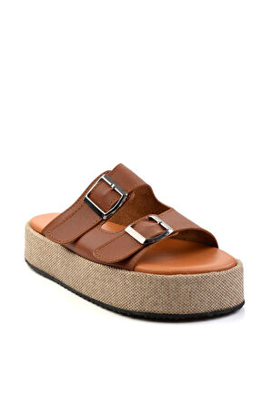 Taba Leather Kadın Terlik K04423050103