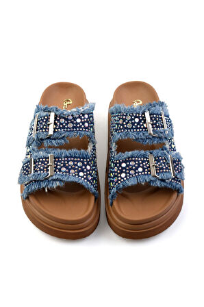 Mavi  Kadın Terlik K04429320437