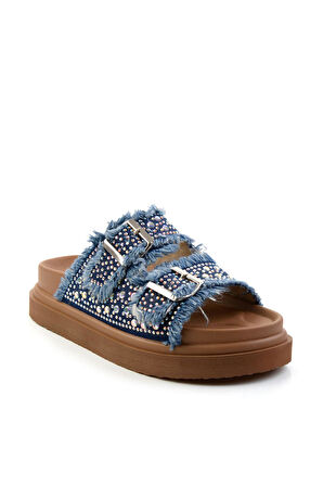 Mavi  Kadın Terlik K04429320437