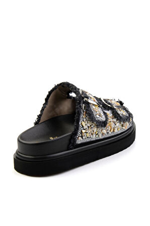 Siyah  Kadın Terlik K04429320387