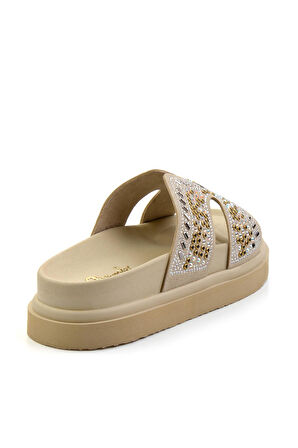 Bej  Kadın Terlik K04429320187