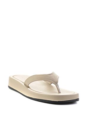 Bambi Bej  Kadın Terlik K04503400909