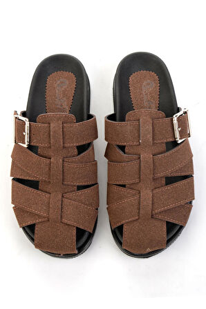 Kahve  Kadın Terlik K04503063272